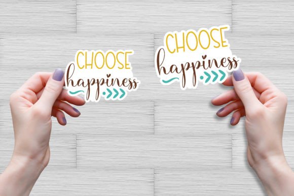 Choose Happiness SVG: A Versatile Graphic for Crafts
