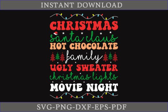 Christmas Santa Claus Hot Chocolate SVG for Graphics and Crafts