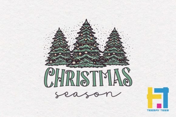 Christmas Season Vintage SVG Design for Crafts and Graphics