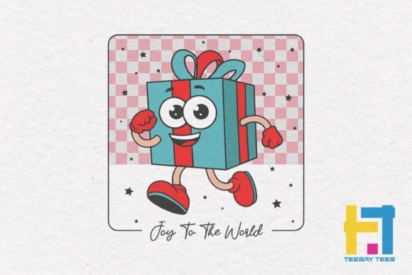 Joy to the World Retro Vintage SVG for Creative Crafts