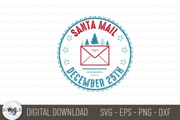 Review: Santa Mail December 25th - Christmas SVG for Crafts and Graphics