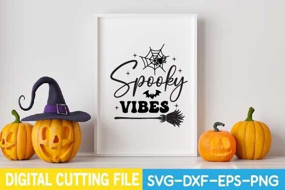 Spooky Vibes Svg: A Versatile Graphics Asset for Crafts