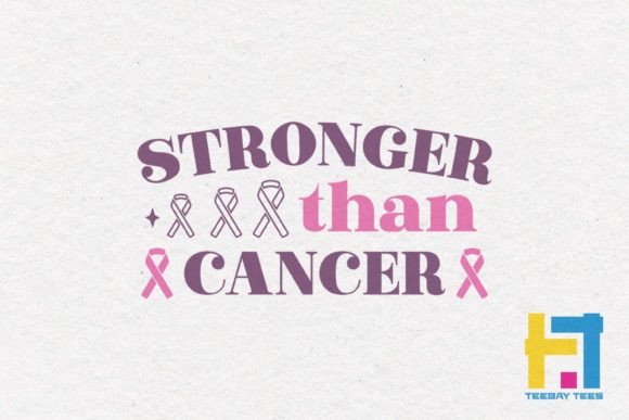 Stronger Than Cancer SVG: A Perfect Graphics Asset for Crafts